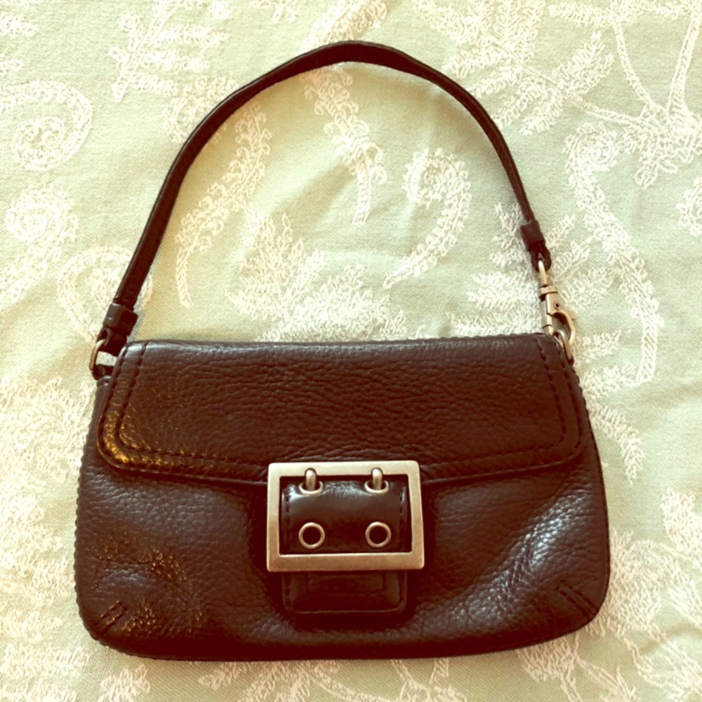 Small genuine leather bag